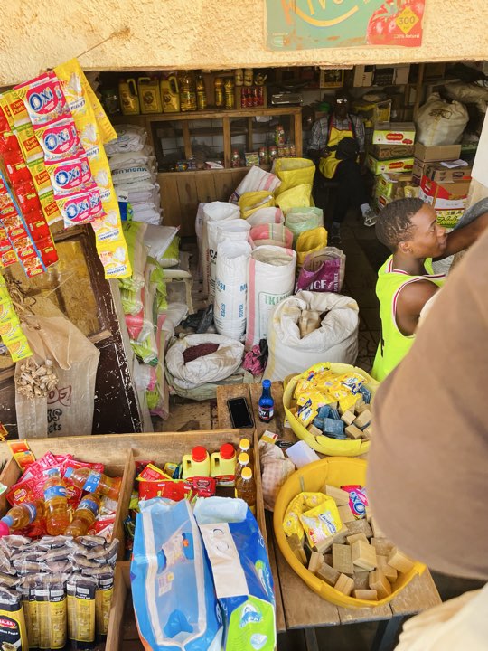 Ishimwe shop, Groceries in City Market, City Market Core, Kigali