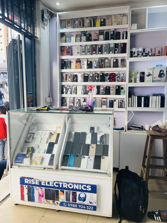 Rise Electronics, Electronics in City Market, City Market Core, Kigali
