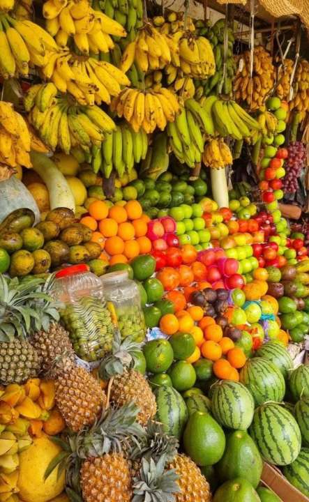 Jean Dodie, Fruit & Vegetable Shop in Kimisagara, Kimisagara Market, Kigali