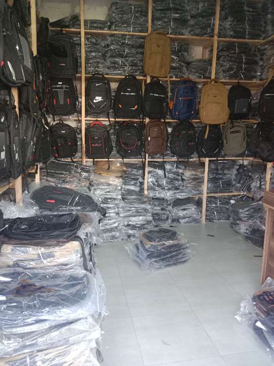 Oreste's bag shop, Baby & Kids in Downtown Chic, City Market, Kigali