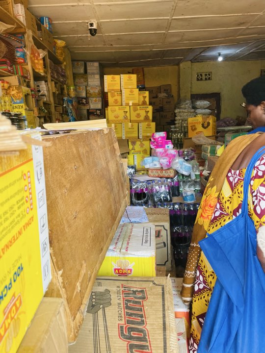 Murokore Shop, Groceries in City Market, City Market Core, Kigali