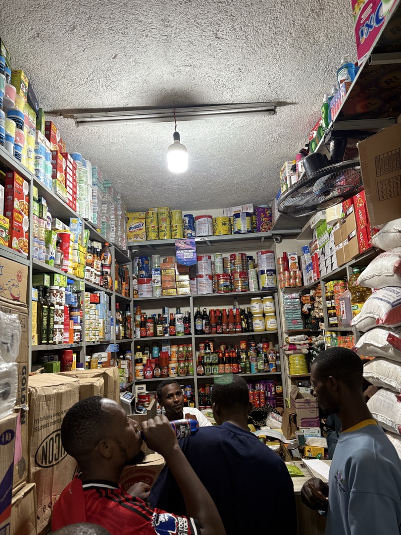La Bonye shop, Groceries in City Market, City Market Core, Kigali