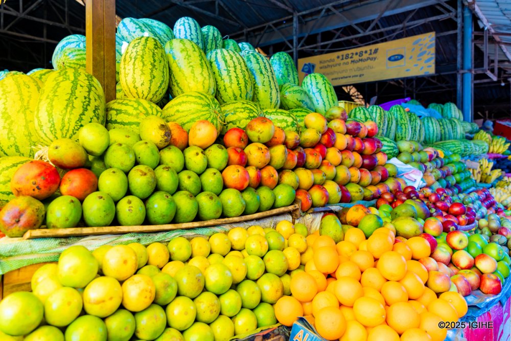 Fruits store, Fruit & Vegetable Shop in City Market, City Market Core, Kigali